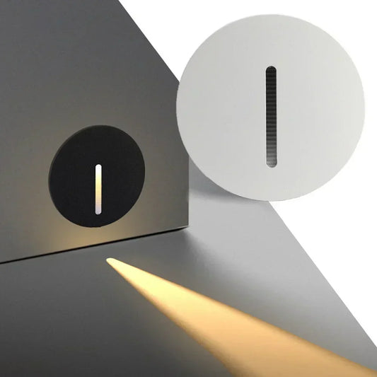 LED Motion Sensor Step Light – Recessed Wall Lamp | Smart Stair & Hallway Lighting | Modern Aluminium Design