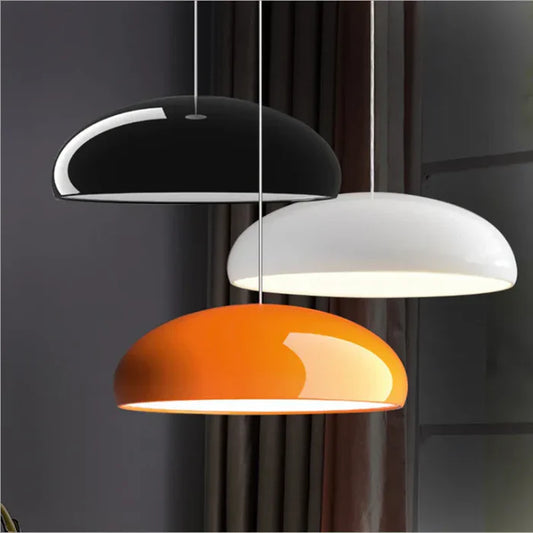 AURABLOOM Nordic LED Macaron Pendant Lamp – Modern Scandinavian Ceiling Light for Dining Rooms, Cafés & Stylish Interiors
