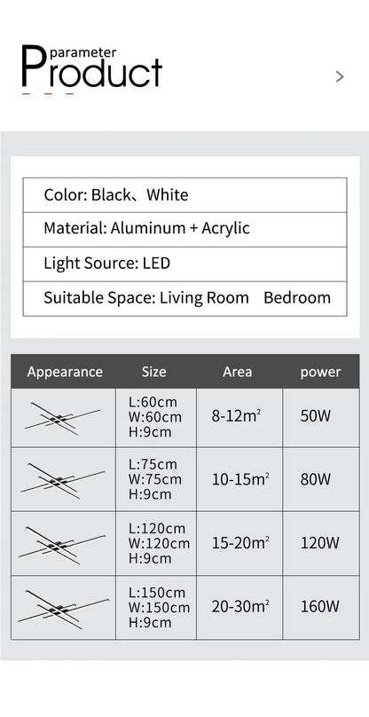 Modern Nordic LED Ceiling Light – Minimalist Flush Mount Ceiling Lamp | Energy-Efficient Home Lighting | Premium Contemporary Fixture
