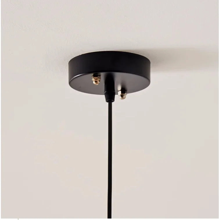 Hoshira Linen Pendant Light – Japandi Wabi-Sabi Ceiling Lamp | Soft Ambient LED Lighting for Modern Interiors