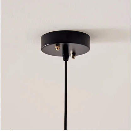 Hoshira Linen Pendant Light – Japandi Wabi-Sabi Ceiling Lamp | Soft Ambient LED Lighting for Modern Interiors