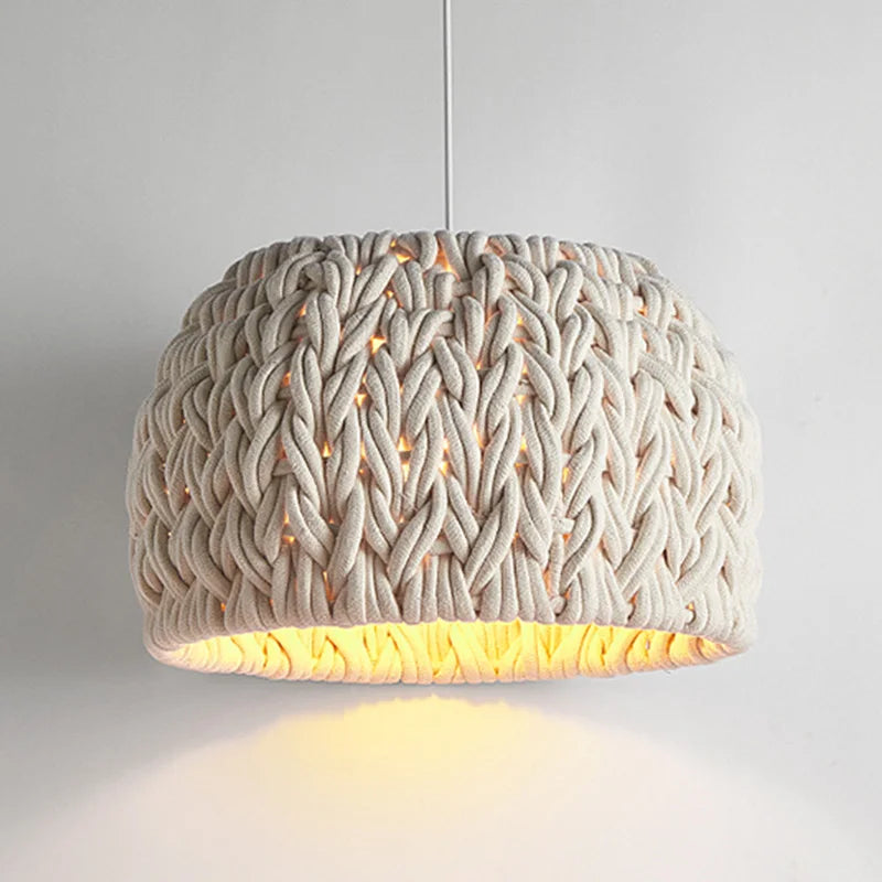 Hikari Woven Pendant Light – Japandi Rattan Ceiling Lamp | Handcrafted Natural Hanging Light for Modern Interiors