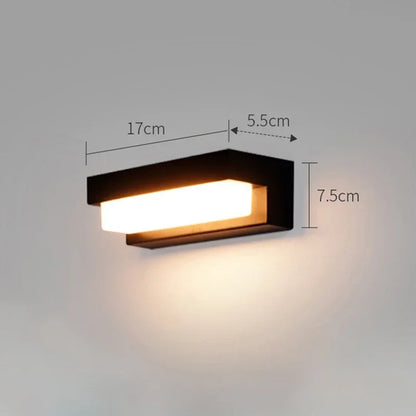 Solar LED Outdoor Wall Light – Waterproof Exterior Wall Lamp | IP65 Garden & Fence Lighting | Energy-Saving Solar Security Light
