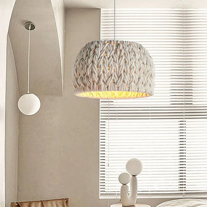 Hikari Woven Pendant Light – Japandi Rattan Ceiling Lamp | Handcrafted Natural Hanging Light for Modern Interiors