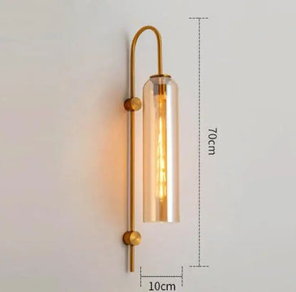 Scandinavian Glass Pendant Light – Modern E27 Ceiling Lamp | Elegant Ambient Lighting | Contemporary Nordic Interior Décor