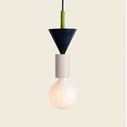 Halden Wood Pendant Light – Nordic LED Hanging Lamp | Minimalist Wooden Ceiling Light for Contemporary Interiors