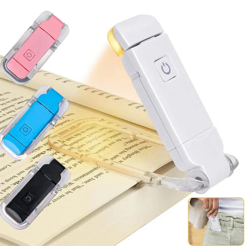 LumiFlex - Tragbare dimmbare LED-Leselampe mit USB-Akku-Leuchtezauber
