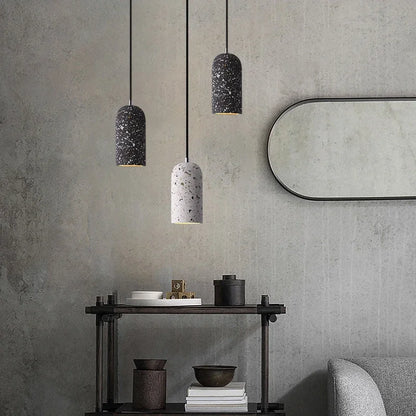 Concrete Pendant Light – Industrial E27 Ceiling Lamp | Handmade Minimalist Lighting | Contemporary Loft-Inspired Design