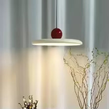 Bauhaus UFO Pendant Light – Scandinavian LED Ceiling Lamp | Modern Artistic Interior Lighting