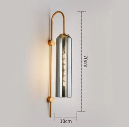 Scandinavian Glass Pendant Light – Modern E27 Ceiling Lamp | Elegant Ambient Lighting | Contemporary Nordic Interior Décor