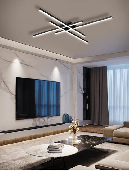 Modern Nordic LED Ceiling Light – Minimalist Flush Mount Ceiling Lamp | Energy-Efficient Home Lighting | Premium Contemporary Fixture