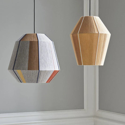 Wabi Sabi Rattan Pendant Light – Handwoven Bamboo Ceiling Lamp | Dimmable Natural Lighting | Artisan Japanese-Inspired Design
