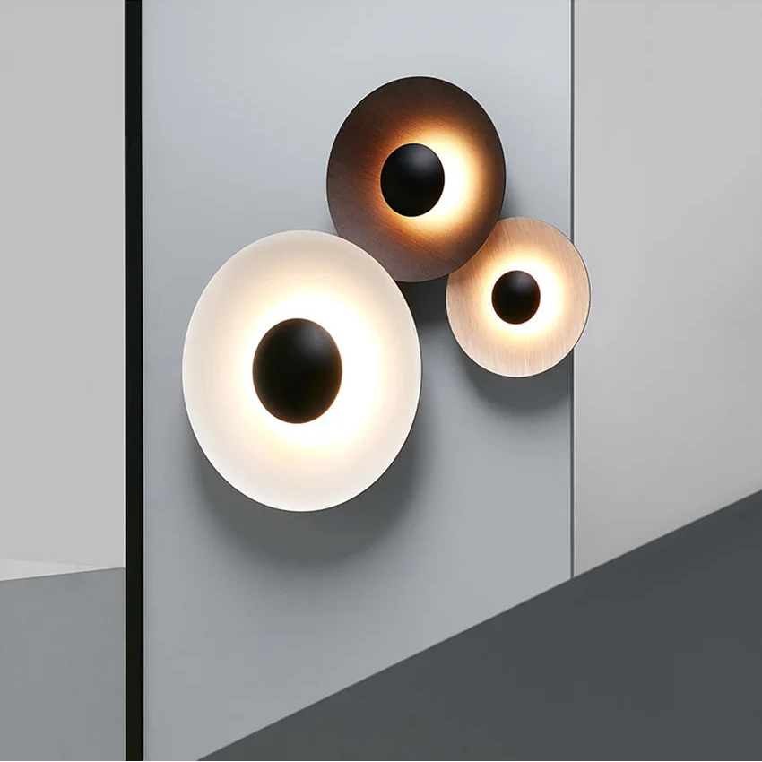 Skovra Halo Wall Light – Scandinavian LED Wall Lamp | Modern Up & Down Ambient Lighting