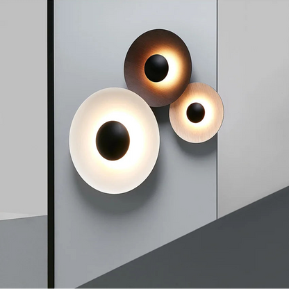 Skovra Halo Wall Light – Scandinavian LED Wall Lamp | Modern Up & Down Ambient Lighting