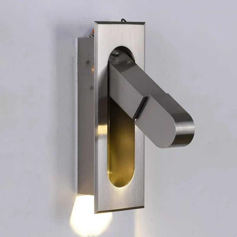 Arctis Pivot Wall Light – Adjustable Recessed LED Reading Lamp | Minimalist Nordic Wall Lighting
