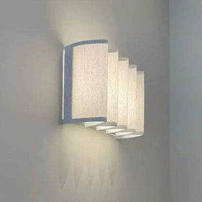 Kasumi Fabric Wall Light – Wabi-Sabi Wall Lamp | Japanese Minimalist Lighting for Calm Modern Interiors