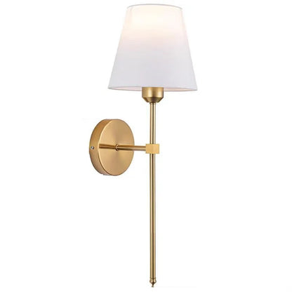 Heritage Fabric Wall Light – Industrial Style LED Wall Lamp | Vintage-Inspired Ambient Lighting | Elegant Interior Accent