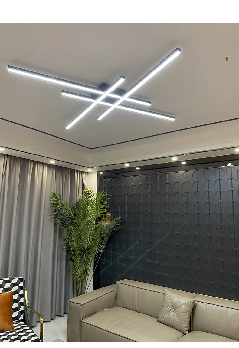 Modern Nordic LED Ceiling Light – Minimalist Flush Mount Ceiling Lamp | Energy-Efficient Home Lighting | Premium Contemporary Fixture