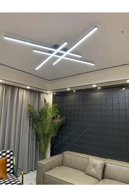 Modern Nordic LED Ceiling Light – Minimalist Flush Mount Ceiling Lamp | Energy-Efficient Home Lighting | Premium Contemporary Fixture