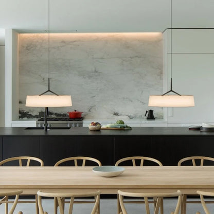 CircoLuce: Moderne Minimalistische LED Stoff-Hängeleuchte-Leuchtezauber