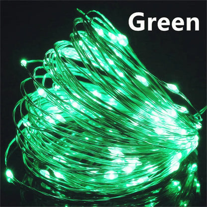LumineoPro USB LED String Lights – Waterproof Fairy Lights | Flexible Copper & Silver Wire Decorative Lighting