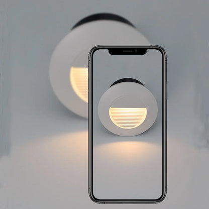 LED Recessed Step Light – IP65 Waterproof Outdoor Wall Light | Modern Stair & Pathway Lighting | Energy-Efficient Safety Illumination