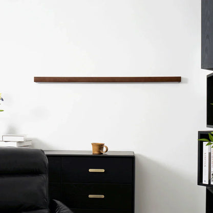 Japanese Wood Wall Light – Minimalist LED Wall Lamp | Up & Down Ambient Lighting | Japandi Interior Feature