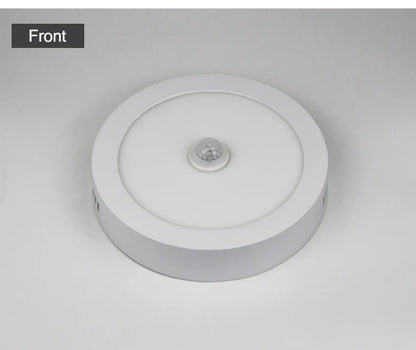 LED Ceiling Light with Motion Sensor – Automatic Round Ceiling Fixture | Energy-Efficient Indoor Lighting | PIR Sensor Ceiling Lamp
