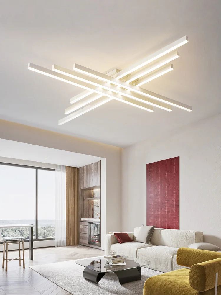 Modern Nordic LED Ceiling Light – Minimalist Flush Mount Ceiling Lamp | Energy-Efficient Home Lighting | Premium Contemporary Fixture