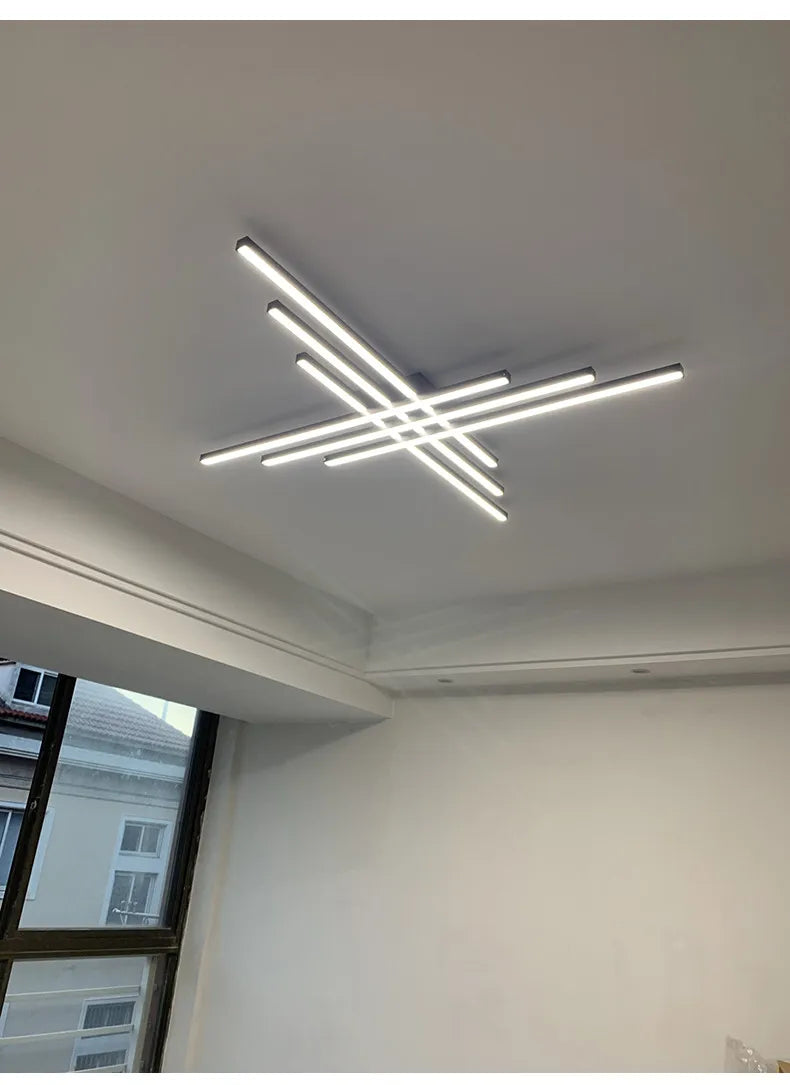 Modern Nordic LED Ceiling Light – Minimalist Flush Mount Ceiling Lamp | Energy-Efficient Home Lighting | Premium Contemporary Fixture