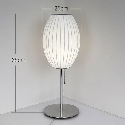 Japandi Silk Wall Light – Handwoven Fabric & Wood Wall Lamp | Soft Ambient Lighting | Contemporary Japanese-Inspired Design