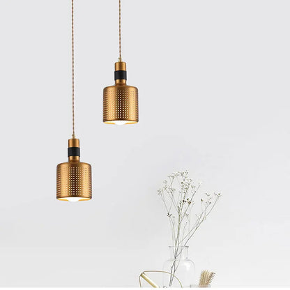 Gold Nordic Pendant Light – Modern LED Hanging Lamp | Scandinavian Luxury Interior Lighting