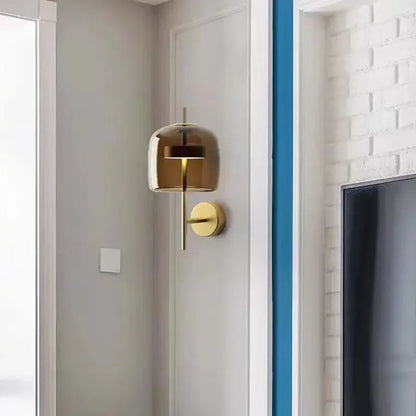 Veralis Wall Light – Nordic Glass LED Wall Lamp | Minimalist Ambient Lighting for Modern Interiors
