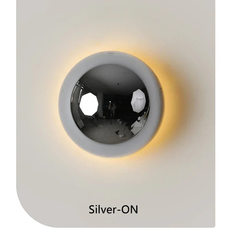 Orvello Round Wall Light – Bauhaus LED Wall Lamp | Modern Up & Down Ambient Lighting