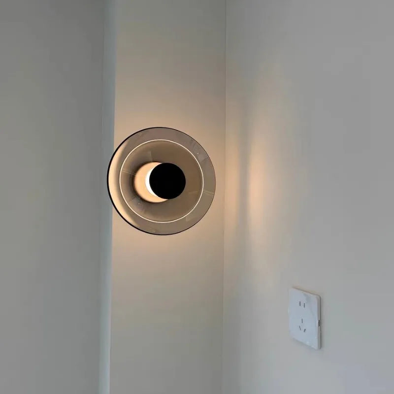 Eloria Glass Wall Light – Nordic LED Wall Lamp | Modern Ambient Lighting for Sophisticated Interiors