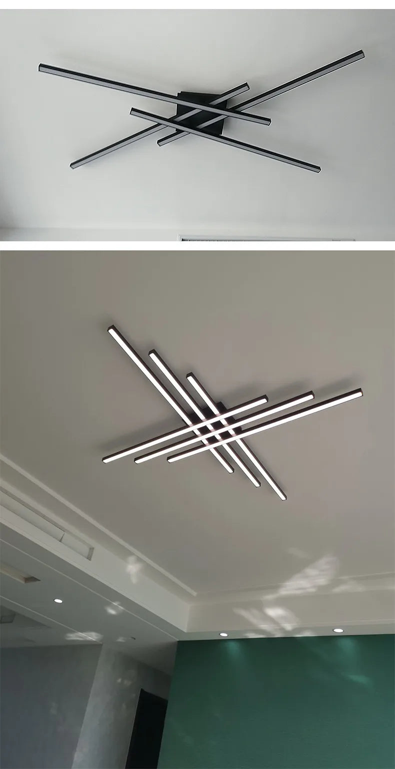 Modern Nordic LED Ceiling Light – Minimalist Flush Mount Ceiling Lamp | Energy-Efficient Home Lighting | Premium Contemporary Fixture
