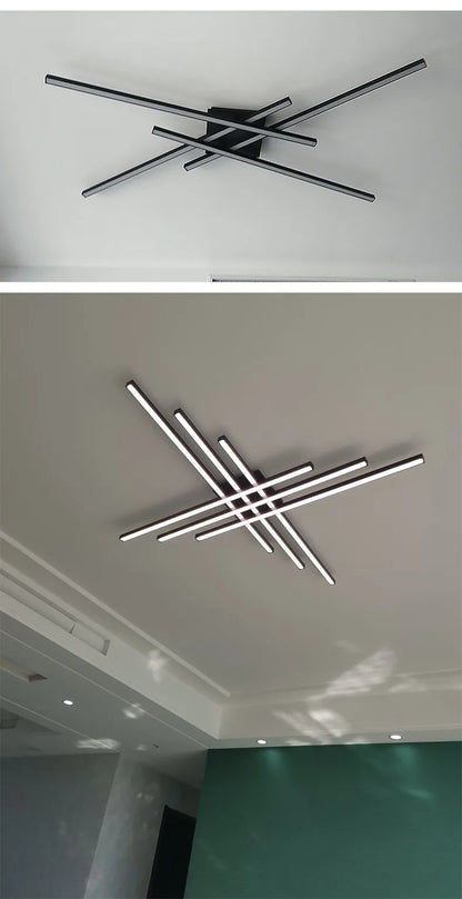 Modern Nordic LED Ceiling Light – Minimalist Flush Mount Ceiling Lamp | Energy-Efficient Home Lighting | Premium Contemporary Fixture