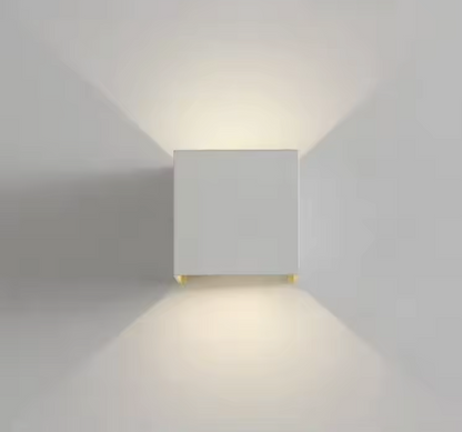 CubeGlow Wireless Wall Lights – Set of 2 LED Wall Lamps | Rechargeable Ambient Lighting | Modern Space-Saving Design