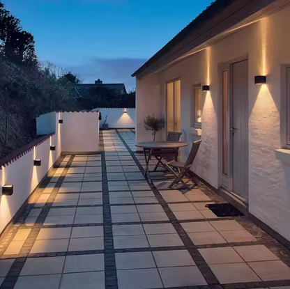 CubeGlow Wireless Wall Lights – Set of 2 LED Wall Lamps | Rechargeable Ambient Lighting | Modern Space-Saving Design