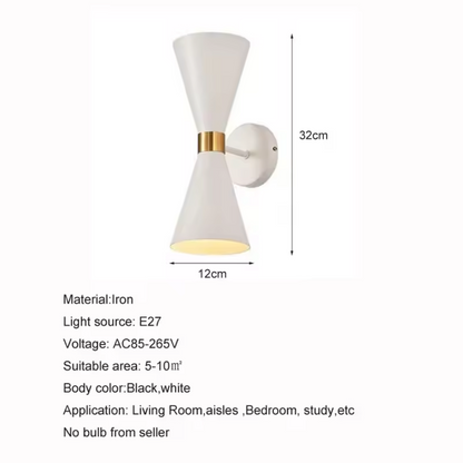 Nordica Modern Wall Light – Scandinavian Wall Lamp | Minimalist Interior Lighting | Contemporary Home Décor