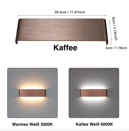 Lumea DualGlow Wandleuchte – Stilvolle LED-Beleuchtung für ein Modernes Ambiente-Leuchtezauber
