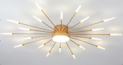 AstraLuxe Firework Chandelier – Modern Luxury LED Ceiling Light | Sculptural Statement Lighting for Contemporary Interiors