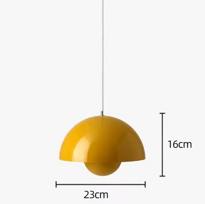 Scandinavian Flowerpot Pendant Light – Modern Nordic Ceiling Lamp | Warm Minimalist Interior Lighting