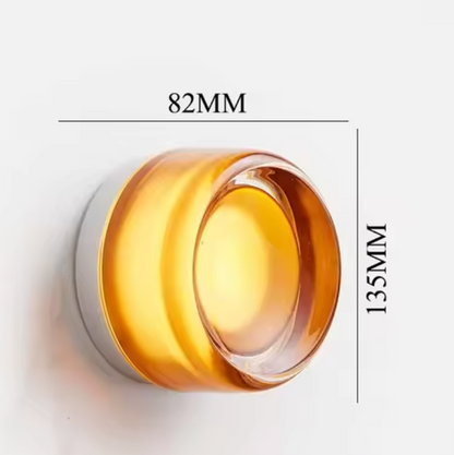 Modern LED Wall Sconce – Minimalist Ambient Wall Light | Contemporary Interior Accent Lighting