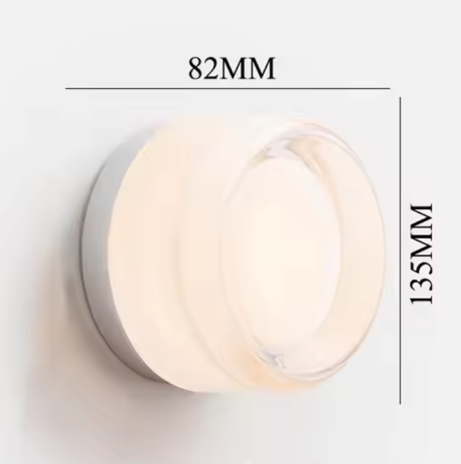 Modern LED Wall Sconce – Minimalist Ambient Wall Light | Contemporary Interior Accent Lighting