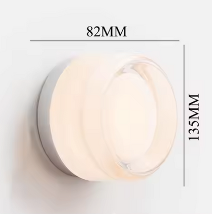 Modern LED Wall Sconce – Minimalist Ambient Wall Light | Contemporary Interior Accent Lighting