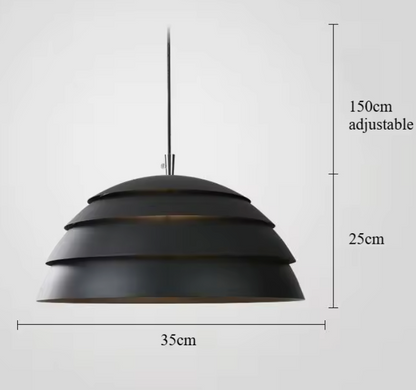 Nordic Dome Pendant Light – Modern LED Ceiling Lamp | Minimalist Kitchen & Dining Lighting