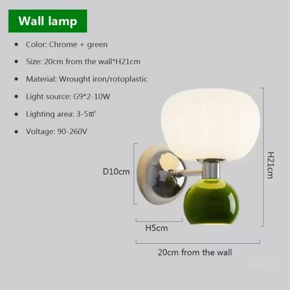Cream Resin LED Wall Light – Modern Designer Wall Sconce | Soft Ambient Interior Lighting