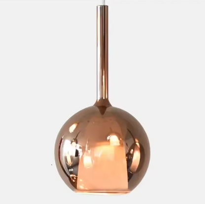 Scandinavian Glass Pendant Light – Modern LED Hanging Lamp | Minimalist Nordic Interior Lighting