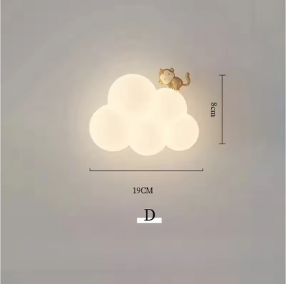 WonderGlow Animal Wall Light – Children's LED Wall Lamp | Nursery Night Light | Whimsical Bedroom Lighting